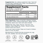 Nature's Lab Iron Plus Vitamin C Fast Melt Tablets - Gentle on The Stomach Carbonyl Iron, High Absorption for Healthy Red Blood Cells* - 120 Tablets