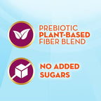 Metamucil Fiber Supplement,Unflavored Clear Mixing Powder,No Grit,No Sugar Added,Plant Based Prebiotic Fiber Supplement Blend for Daily Digestive Health,75 teaspoons,(Pack of 2)