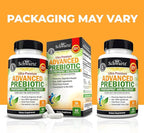 Advanced Prebiotics for Digestive Health - Fast Acting Gut Health Supplement with Clinically Validated Prebiotics for Women & Men for Healthy Gut Flora Bloating & Immune Support - 1 Month Supply