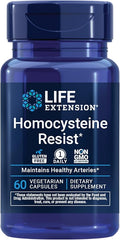 Life Extension Homocysteine Resist Vegetarian Capsules, 60 Count