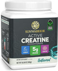 Creatine Monohydrate Powder Micronized PreWorkout Recovery Supplement | Support Muscle Building Strength Training Cognition | Vegan & Keto Friendly Easily Mixes (60 Serving) Unflavored Active Creatine