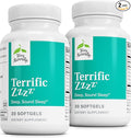 Terry Naturally Terrific Zzzz - Sleep Supplement for Adults - Dietary Supplement with Mandarin, Lemon Balm & Lavender - Non-GMO Relaxation & Sleep Relief Aid - 30 Softgels (2 Pack)
