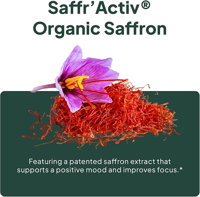 Organics Ocean Chill Buttons – Natural Ashwagandha Gummy Supplement with Organic KSM-66, Saffron & Rhodiola Rosea – Supports Relaxation, Mood, Focus & Energy - 6-Pack, 360 Count