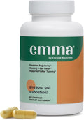 Emma Gut Health Relief Supplement, Doctor Endorsed Formula for Women & Men, Leaky Gut & Digestive Support for Constipation, Bloating & Gas Relief with Berberine, Resveratrol, Quercetin, 60 Capsules