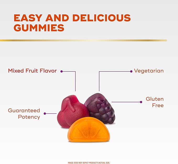 Align Dualbiotic, Prebiotics and Probiotics for Women and Men, Probiotics for Digestive Health, Prebiotics Help Nourish Good Bacteria, Natural Fruit Flavors, 60 Probiotic Gummies (Pack of 12)