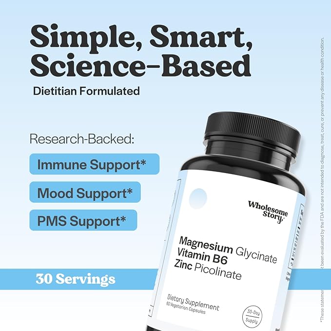 Zinc, Magnesium & Vitamin B6 + NAC Bundle Supplement | Zinc & Magnesium + N Acetyl Cysteine Bundle Supplement| Liver, Lung & Fertility Support | Hormone Balance & Immune Support | 30 & 120 Servings