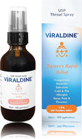 1.5% Povidone-Iodine Sore Throat Spray, Microplastic-Free Bottle, FSA Eligible, 60ml