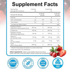 ABYSSUS Cranberry Gummies for Kids, D-Mannose with Cranberry Supplement, Elderberry & Vitamin C & Zinc, Urinary Tract Health & Immune Support, 60 Count