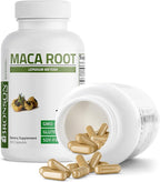 Bronson Maca Root Lepidium Meyenii Non-GMO, 250 Vegetarian Capsules