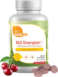 Zahler Energizer - Folate and B12 Supplement - Fast Dissolving Cherry Flavor Lozenges Dual Vitamin Methylated B12 & Folate Supplement with 1360 mcg Folic Acid (360 Count)