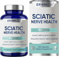 Sciatic Nerve Support Supplement, (120 Capsules) Advanced Formula with Alpha-Lipoic Acid and Vitamin B Complex, Supporting Mobility and Sciatic Nerve Health, Vegan