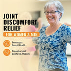 Glucosamine Chondroitin MSM Turmeric 2100mg – Joint Complete Capsules, Advanced Strength Joint Support Supplement for Adults Hands Back Knee Mobility – Bone & Joint Health Supplements for Men & Women