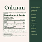 Nature’s Bounty Calcium 1200 mg with Vitamin D3, Bone Health & Immune Support, Vitamin D3 1000 IU, 220 Softgels