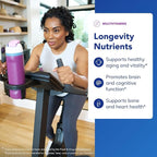 Pure Encapsulations Longevity Nutrients | Multivitamin Supplement & Mineral Complex to Support Healthy Aging, Brain Function, Eyes, Bones, and Vascular Health* | 120 Capsules