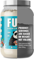 Underground Bio Labs Panda Fuel Premium Protein Whey,Hydrolyzed Collagen,Casein,Probiotics, Enzymes, Keto Friendly,Time Release, 25 Servings (2.5 Pound, Fruity Cereal)