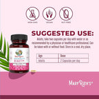 MaryRuth Organics Probiotic Beauty Capsules | Vegan Collagen Support | Anti Aging | Gut Health | Hair Skin and Nails Vitamins | Skin Care | Biotin | Non-GMO Project Verified | 60 Count (Pack of 2)