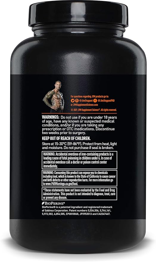 JYM Supplement Science Vita JYM Sports Multivitamin & Mineral Support,Vitamin A,C,B6,B12,E,K,Boron,Biotin,Potassium 60 Tablets,(Pack of 2)