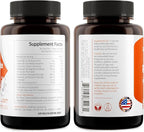 Rutin 500mg Supplement, Flavonoids Supplements from Sophora Japonica, Supports Vascular Health & Antioxidents, Gluten-Free, Made in USA, 360 Vegan Capsules