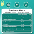 Load Boost - Semen Volume, Sperm Health, & Men's Fertility - 120 Capsules (1 Month Supply)