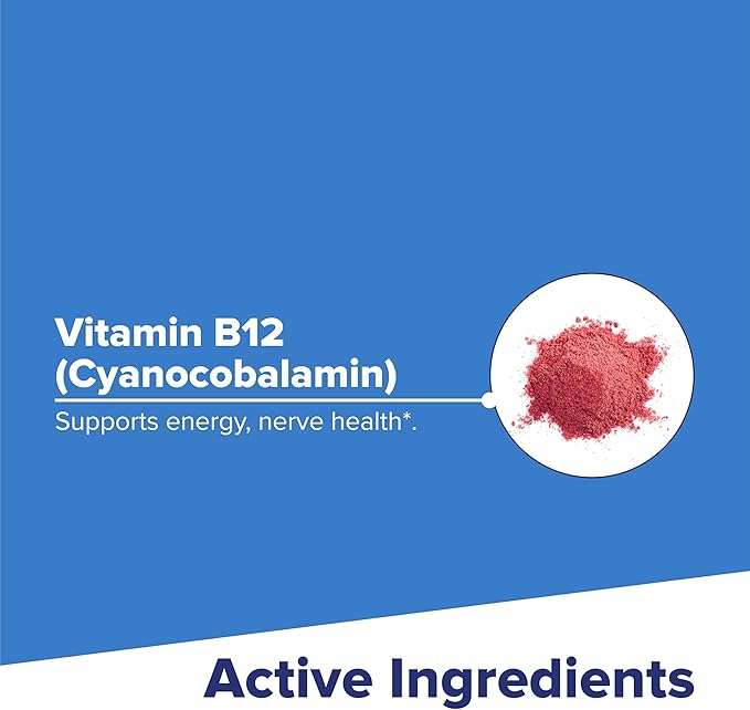 Superior Source No Shot Vitamin B-12 Cyanocobalamin 5000 mcg - Vitamin B-12 to Support Energy Production, Brain Health & Overall Wellness - Sublingual Tablets - 100 Dissolvable Tablets