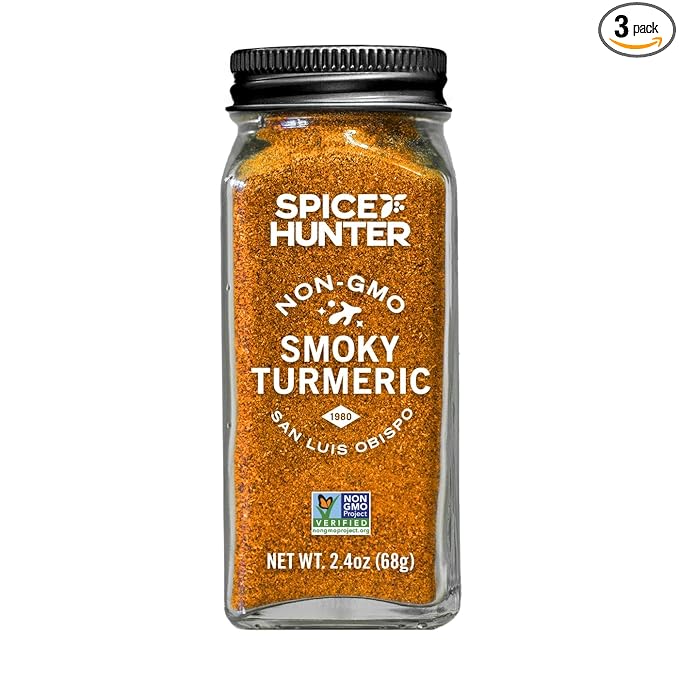 Spice Hunter Smoky Turmeric Rub, 2.4 Ounce (Pack of 3)