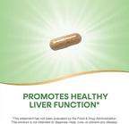 Nature's Way Super Milk Thistle, Promotes Healthy Liver Function*, with Artichoke Leaf, Dandelion Root & Licorice Root Extracts, Gluten Free, 120 Capsules (Packaging May Vary) - 2 Pack