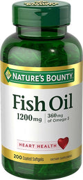 Nature's Bounty Fish Oil, 200 Count
