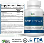 Well of Life Biome Renew 4 - All-in-one Digestive & Gut Health Formula - w/Digestive Enzymes Prebiotics & Probiotics for Healthy Gut Biome for Men and Women - Supports Gut Lining, Gas & Bloating