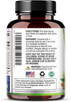 Glucosamine Chondroitin MSM - Joint Support Supplement for Joint Mobility, Comfort and Cartilage Support For Men and Women - Glucosamine Complex Supplements with Turmeric & Boswellia - 180 Capsules