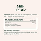 Nature's Bounty Milk Thistle Value Size, 200 Softgels