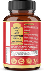 90 Capsules - Ashwagandha Supplement Capsules - Ginger Root, Turmeric, Rhodiola Rosea & Black Pepper