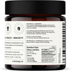 Erbology Organic Turkey Tail Mushroom Powder 40 Servings - 22% Beta-glucans - Prebiotic and Gut Nourishing - Trametes Versicolor - Small Batch - Sustainably Grown in Europe - Vegan - Non-GMO