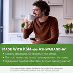 EZ Melts Dissolvable KSM-66 Ashwagandha, 300 mg, Sugar-Free, Stress, Sleep and Mood Support Supplement, 30-Day Supply, Peppermint Chill-Flavor - 2 Pack