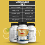 Vision Soothe Max Eye Health Supplement, 60 Capsules, 24 Herbal Extracts with Vitamins and Minerals, Maximum Strength (3)