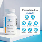 XYMOGEN K2-D3 10000 - Vitamin D3 K2 - Bioavailable Vitamin D 10,000 IU (Cholecalciferol) with MK-7 - Heart, Arterial, Bone Health + Immune Support Supplement (60 Capsules)