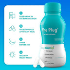 The Plug Liver Cleanse Detox & Repair Pills - Milk Thistle Liver Detox - Fatty Liver Support Supplement - 20 Herbal Liver Capsules, Turmeric & Vitamin B for Healthy Digestive & Immune System