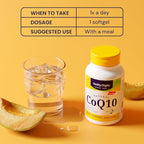 Healthy Origins® CoQ10 300 mg – Natural Trans-Isomer Ubiquinone – Yeast Fermented, Supports Heart Health & Cellular Energy – Non-GMO 150 Softgels