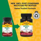 Country Life Methyl B12, Supports Energy & Stamina, 1000mcg, 60 Lozenges, Certified Gluten Free, Certified Vegan