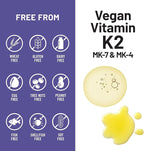 NatureWise Vitamin K2 600mcg Supplement with MK-7 100mcg & MK-4 500mcg - Enhanced Bioavailable Formula - K Complex for Bone and Heart Health - Vegan, Gluten Free, Non-GMO -180 Softgels[6-Month Supply]