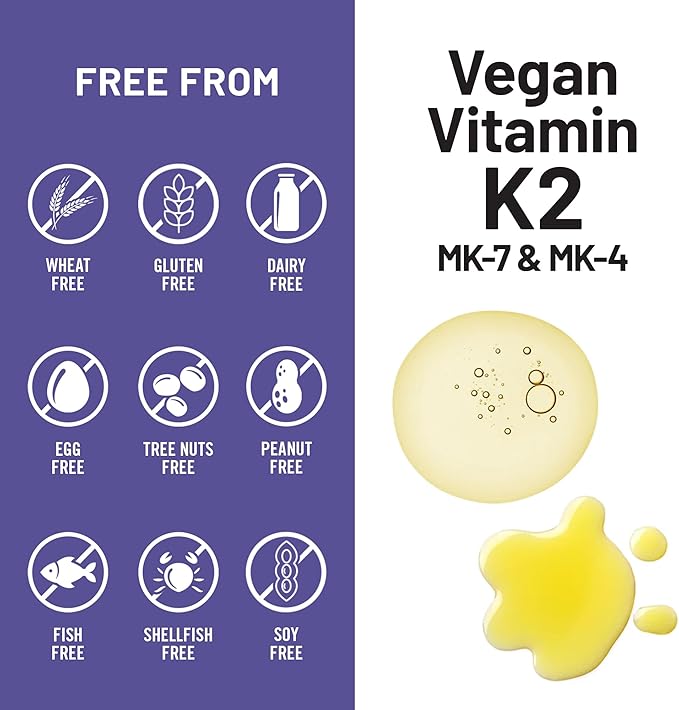 NatureWise Vitamin K2 600mcg Supplement with MK-7 100mcg & MK-4 500mcg - Enhanced Bioavailable Formula - K Complex for Bone and Heart Health - Vegan, Gluten Free, Non-GMO -360 Softgels[1-Year Supply]