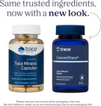 Trace Minerals ConcenTrace Trace Mineral Capsules - ConcenTrace Capsules for Overall Health - Bone Strength, Muscle Recovery & Energy Support - Gluten-Free & Vegan - 90 Count (30 Servings)