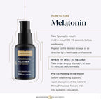 Quicksilver Scientific Liposomal Melatonin - Bedtime, Jet Lag & Immune Support Liquid for Adults - Efficient, Superior Absorption 1mg to Minimize Morning Drowsiness (30 ml)