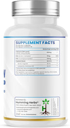 Humming Herbs Tributyrin Complex — 850 mg per Serving (95% Pure, yielding 731 mg Butyrate) with L-Glutamine, Zinc L-Carnosine, FOS & Probiotic Blend (180)