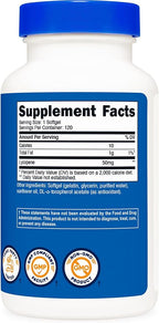 Nutricost Lycopene 50mg Softgels (120 Softgels)