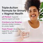 vH Essentials Probiotics for Women with Prebiotics, Cranberry & Vitamin C - 120 Capsules (60 Day Supply) -Probiotics Support Gut Balance, Health & Urinary Tract Health for Women