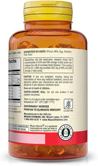 Mason Natural No Burp Fish Oil 1000 mg Omega-3 300 mg - Healthy Heart, Supports Circulatory Function, Improved Cardiovascular Health, 90 Softgels (Pack of 6)