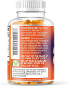 Omega 3 Fish Oil Gummies - Triple Strength Omega3 Gummy - DHA & EPA Fatty Acids for Heart Health, Joint & Brain Support, Nature's High Absorption Omega Fish Oil Supplement, Orange Flavor- 120 Gummies