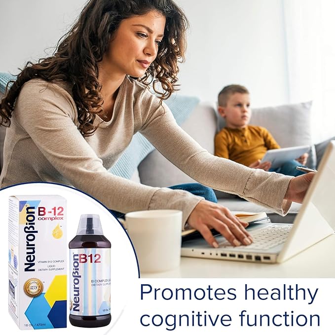 Neurobion Vitamin B12 Complex 16 Oz Liquid Citrus Flavor