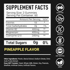 Vitamin B2 Gummies Riboflavin 400mg – 120 Gummies with Magnesium, CoQ10 & Vitamin B2 for Adults – Sugar Free B2 Vitamin 400mg for Energy, Head Comfort & Nervous System Support