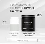 Toniiq Ultra High Purity Quercetin Capsules - 95%+ Highly Purified and Bioavailable - 1000mg Per Serving - 120 Capsules Quercetin Supplement